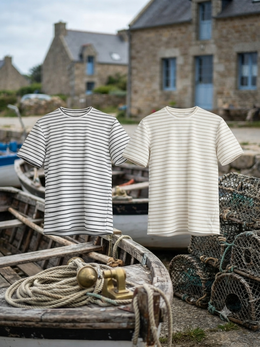 T-shirt AXION PLUS : Les marinières - mnshopmode