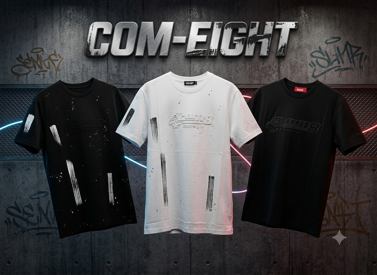 T-shirt COM-EIGHT : La base - mnshopmode