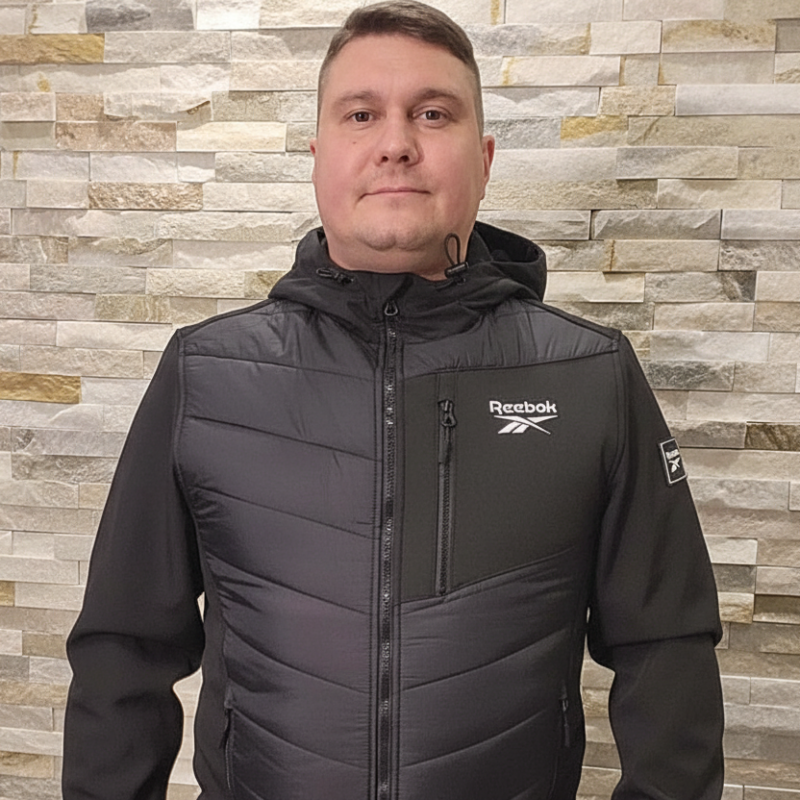 Veste softshell et matelassé doublée polaire