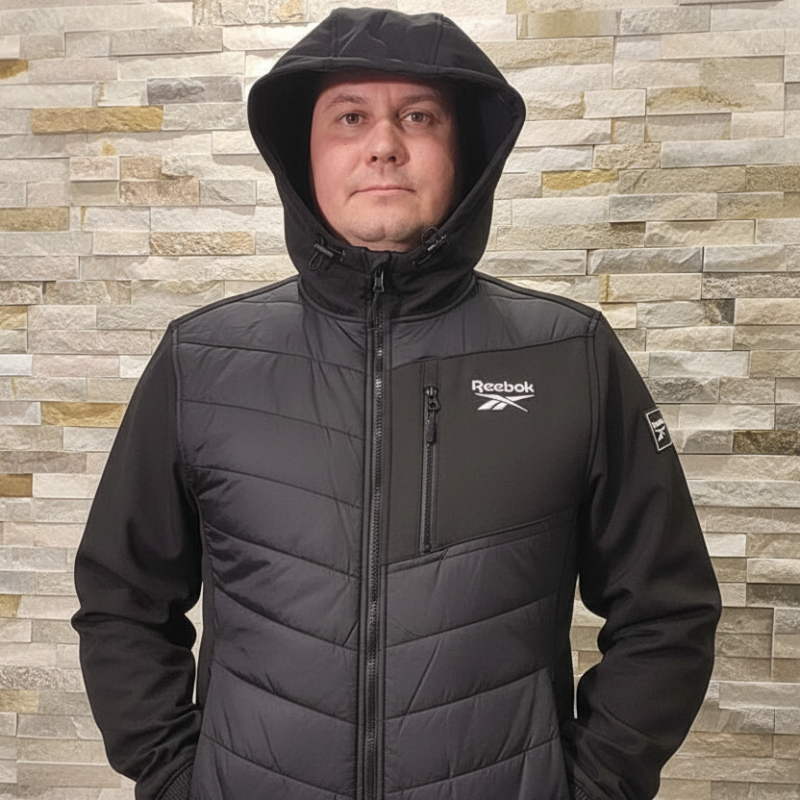 Veste softshell et matelassé doublée polaire