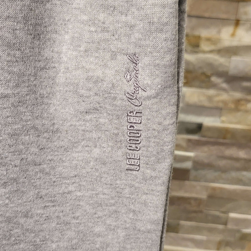 Ensemble 2 Pièces LEE COOPER Gris Perle - Pull à Capuche & Pantalon Coordonné