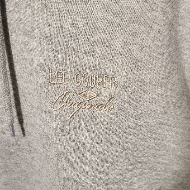 Ensemble 2 Pièces LEE COOPER Gris Perle - Pull à Capuche & Pantalon Coordonné