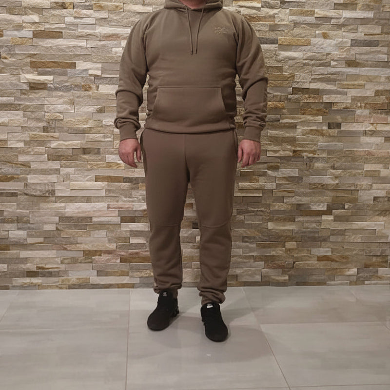 Ensemble 2 Pièces LEE COOPER Vert Sauge - Pull à Capuche & Pantalon Coordonné