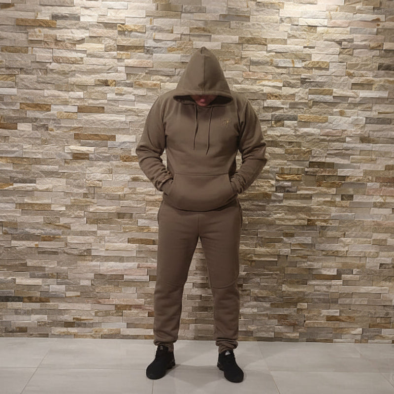 Ensemble 2 Pièces LEE COOPER Vert Sauge - Pull à Capuche & Pantalon Coordonné