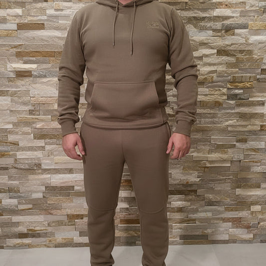 Ensemble 2 Pièces LEE COOPER Vert Sauge - Pull à Capuche & Pantalon Coordonné