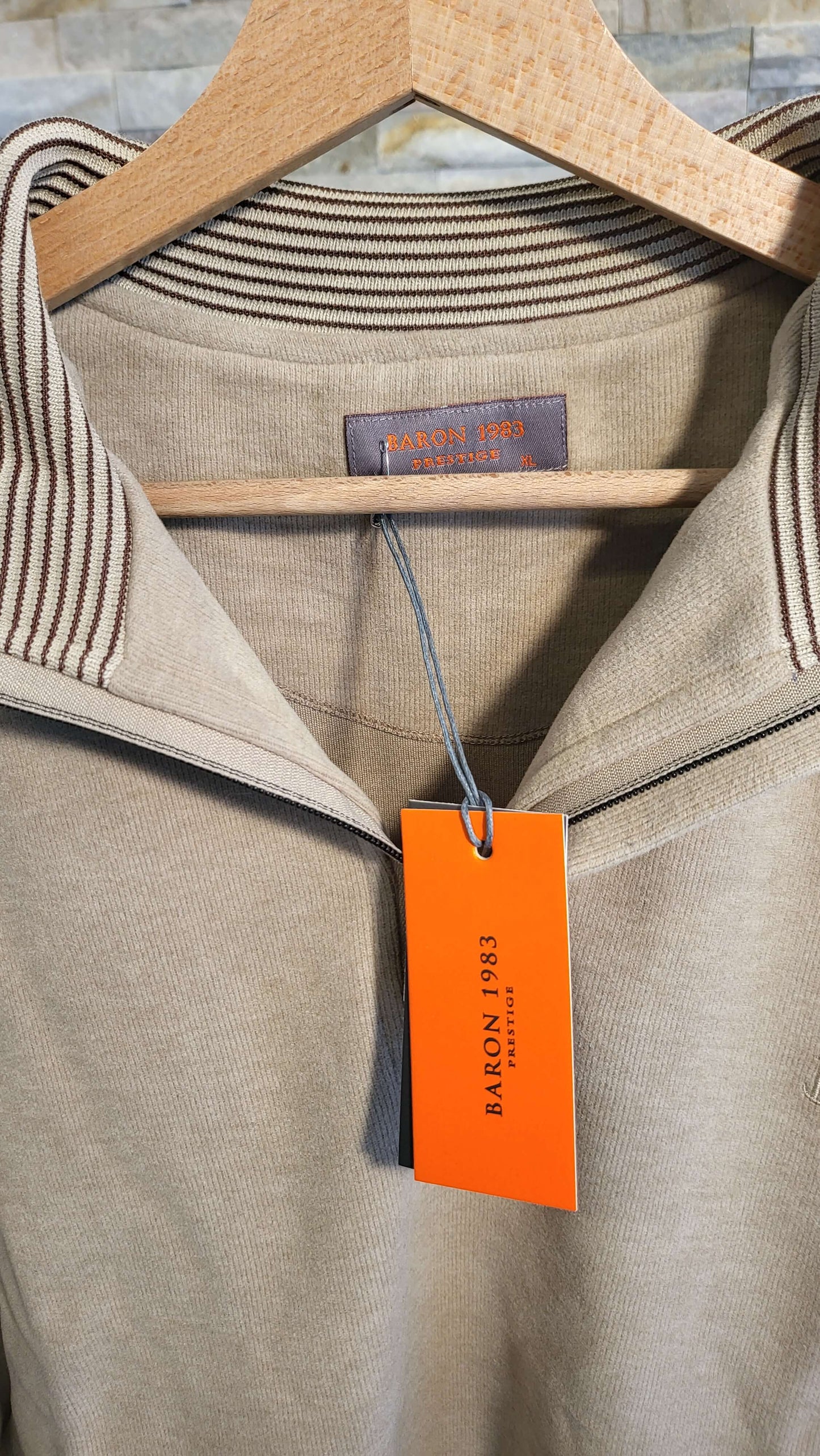 Pull BARON 1983 Beige - mnshopmode