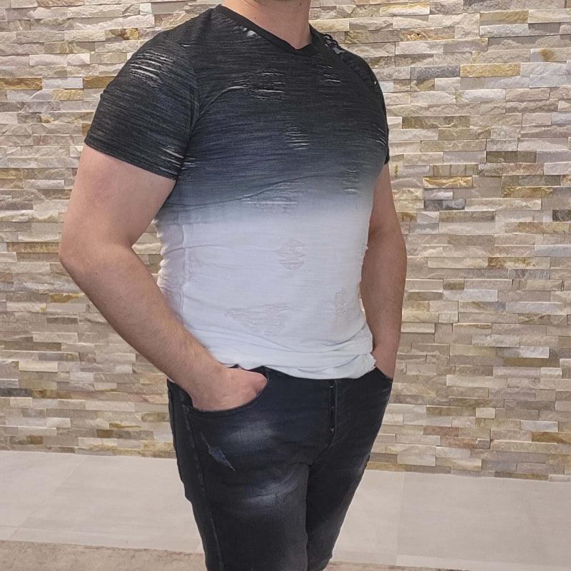 T-shirt JOHN H - mnshopmode